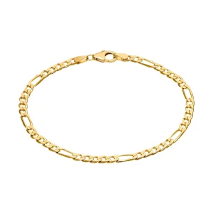 Figaro Armband Goldarmband 3,40mm