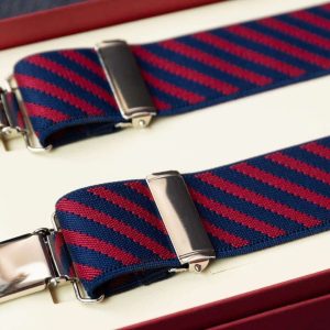 Hosenträger Flex Vertical Red Clips