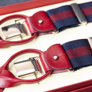 Hosenträger Ripsband Claret Combine